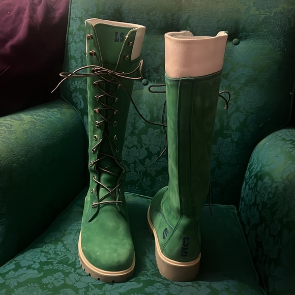 😍🔥One of a Kind Never Worn Timberland 14” Knee High Size 10 - Picture 2 of 5